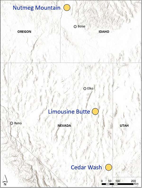 Nutmeg Location Map